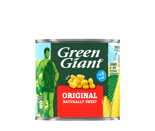 GREEN GIANT SWEETCORN 340G