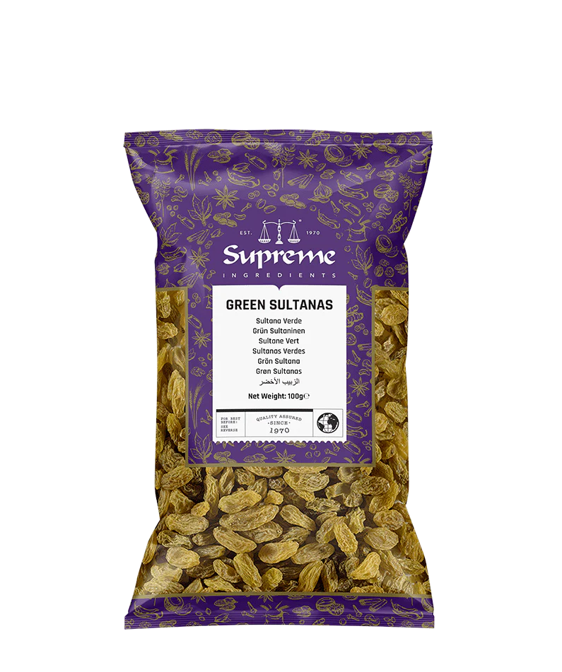 SQ GREEN SULTANA 100G