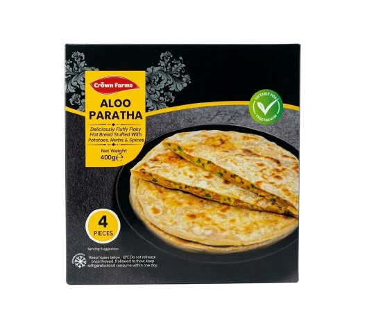 C/F  ALOO PARATHA 4PCS