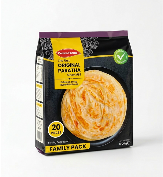 C/F PLAIN ROTI PARATHA FAMILY 20PK