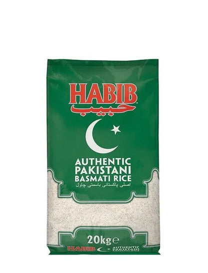 Habib Basmati Rice 5kg, 10kg, 20kg | Buy Online UK | KW Foodstores ...