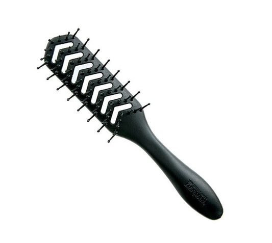 HAIR ACADAMY BRUSH VENT BLACK