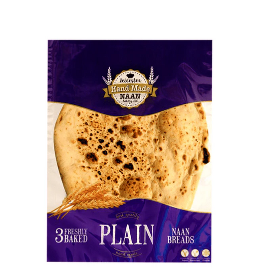 HANDMADE NAAN 3PCS (LEICESTER BAKERY)