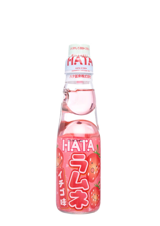 HATAKOSEN STRAWBERRY RAMUNE SODA 200ML