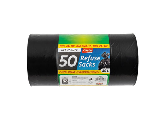 HEAVY DUTY BIN BAGS 50'S