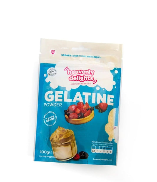 HEAVENLY DELIGHTS GELATINE POWDER 100G