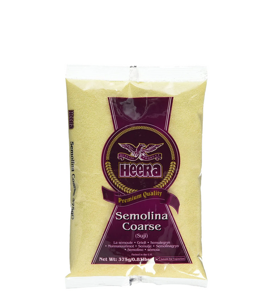 HEERA EX-CRSE SEMOLINA 375G