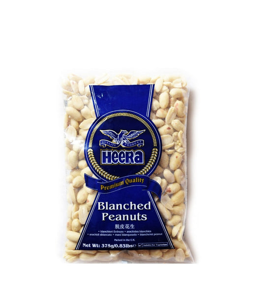 HEERA BLANCHED PEANUTS 375G