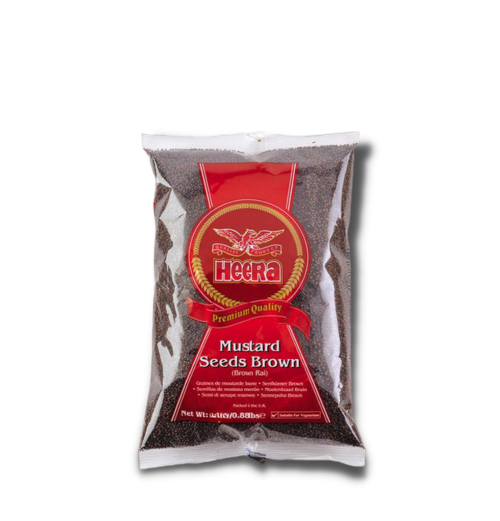 HEERA BROWN MUSTARD SEEDS 100G