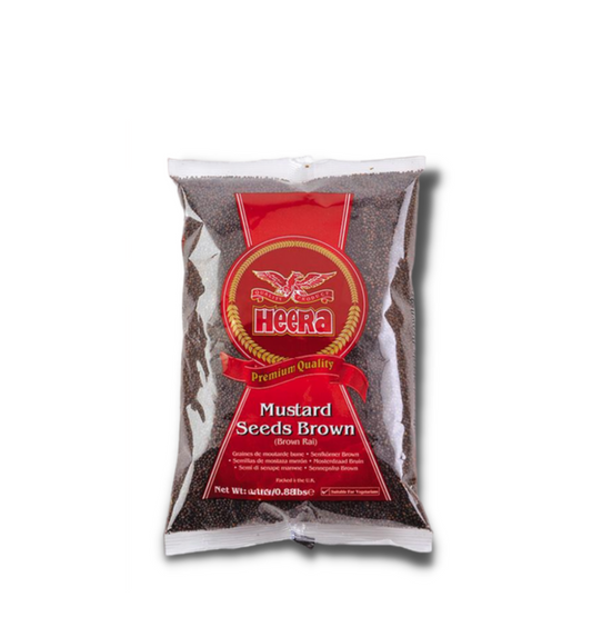 HEERA BROWN MUSTARD SEEDS 100G