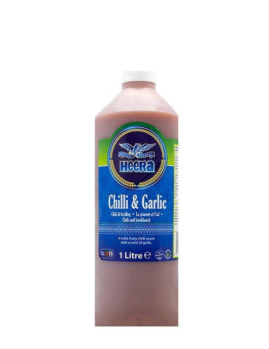 HEERA CHILLI GARLIC SAUCE 1L