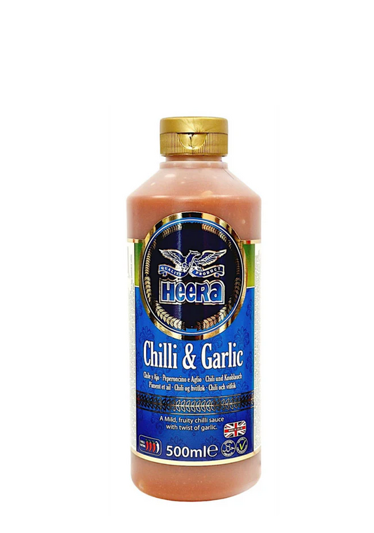 HEERA CHILLI & GARLIC SAUCE 500ML