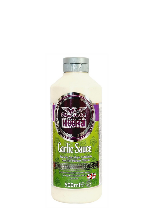 HEERA GARLIC SAUCE 1LTR
