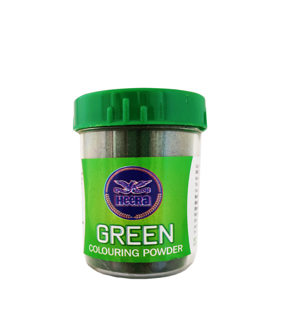 HEERA GREEN FOOD COLOUR 25G