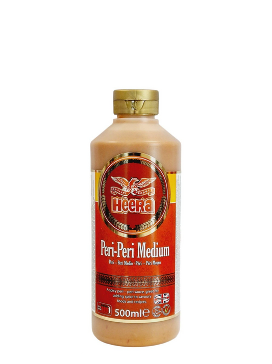 HEERA PERI PERI MEDIUM SAUCE 500ML
