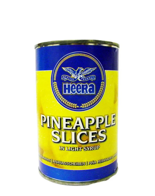 HEERA PINEAPPLE SLICES 425G