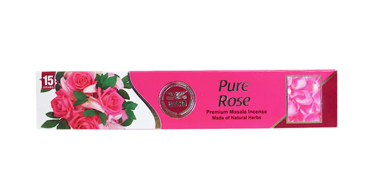 HEERA PURE ROSE AGARBATTI 15STK