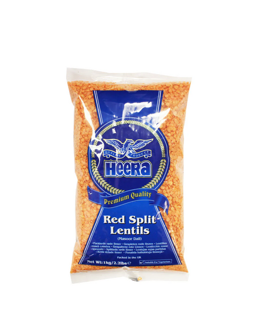 HEERA RED SPLIT LENTILS 500G