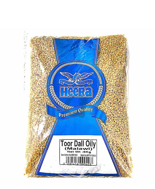 HEERA TOOR DAL OILY 5KG