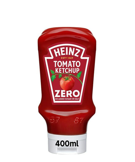 HEINZ TOMATO KETCHUP ZERO SUGAR 400ML