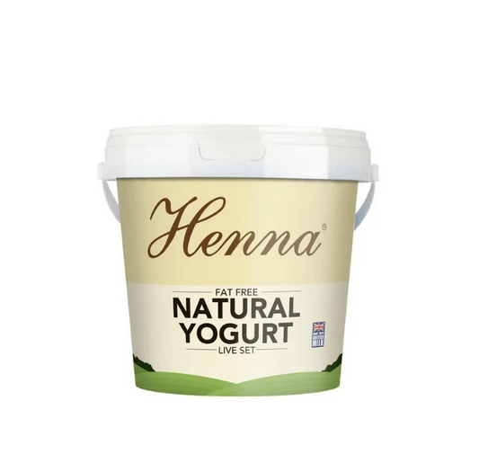 HENNA FAT FREE YOGURT 1KG