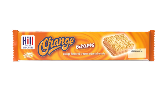 HILL BISCUITS ORANGE CREAMS 150g