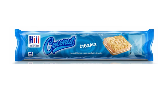 HILLS COCONUT CREAM BISCUITS 115G