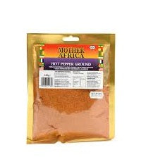 HOT PEPPER GROUND 100G (MOTHER AFRICA)