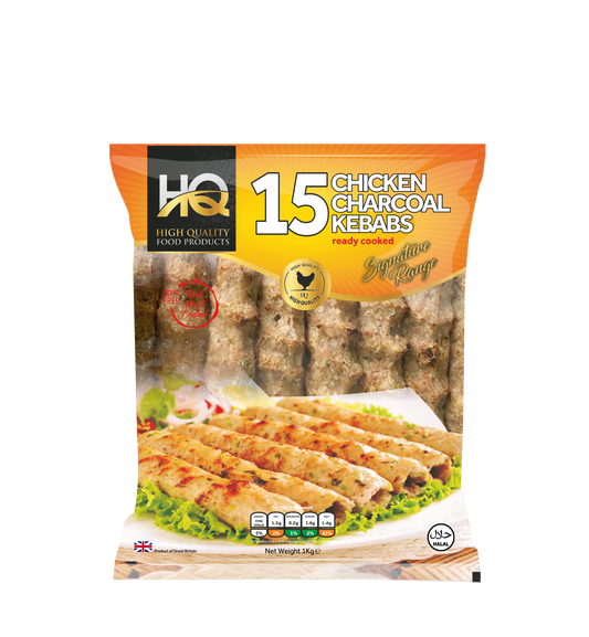 HQ CHICKEN CHARCOAL KEBAB 15'S PM£12.99