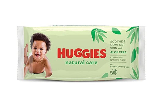 HUGGIES WIPES ALOE VERA 56PK
