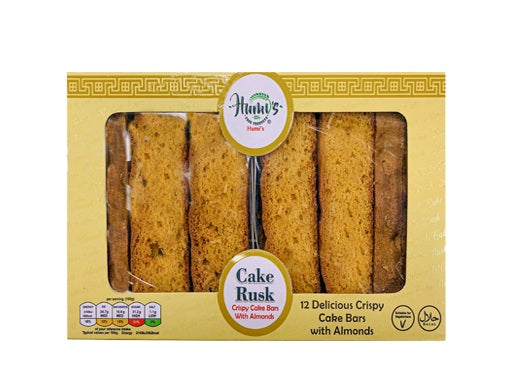 HUMI'S BITE SIZE CAKE RUSK W/ALMOND 350G PM99P