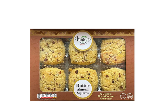 HUMI'S BUTTER ALMOND SQUARE 12PK