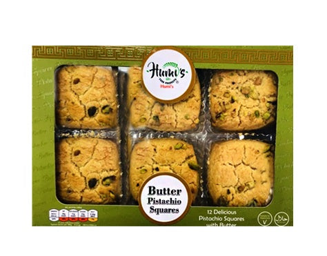 HUMI'S BUTTER PISTACHIO SQUARE 12PK
