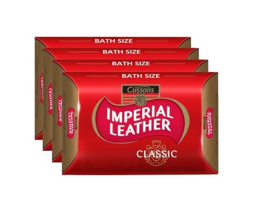IMPERIAL LEATHER SOAP 4PK