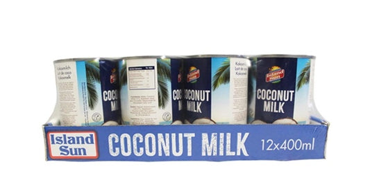 COCONUT MILK 12x400ML CASE (ISLAND SUN)