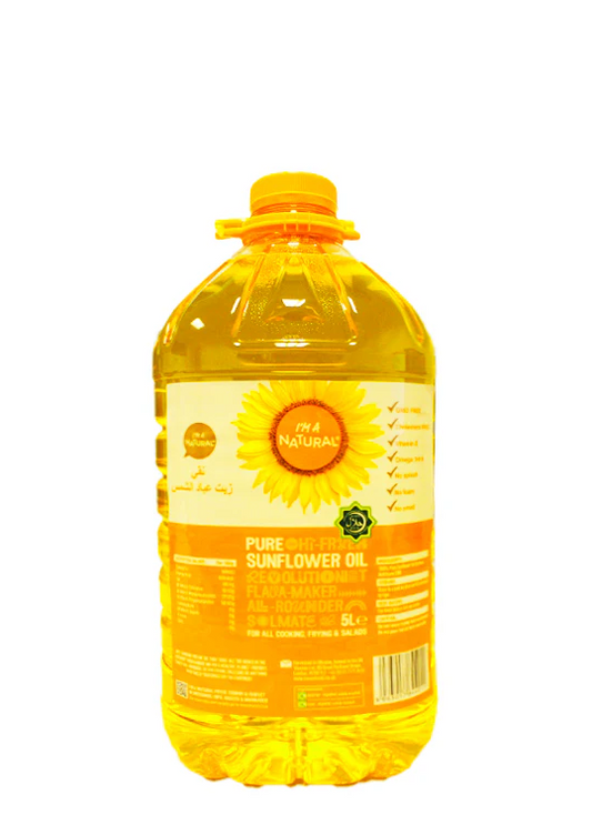I'M NATURAL SUNFLOWER OIL 5LTR