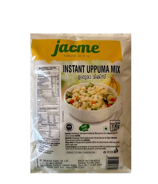 JACME INSTANT UPPUMA MIX 1KG