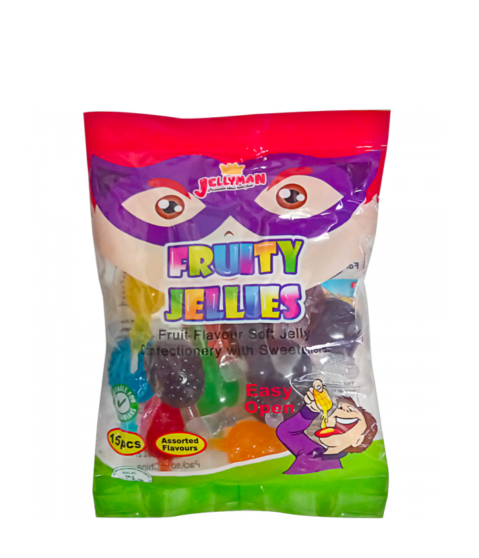 JELLYMAN FRUITY JELLY 15PCS 300G