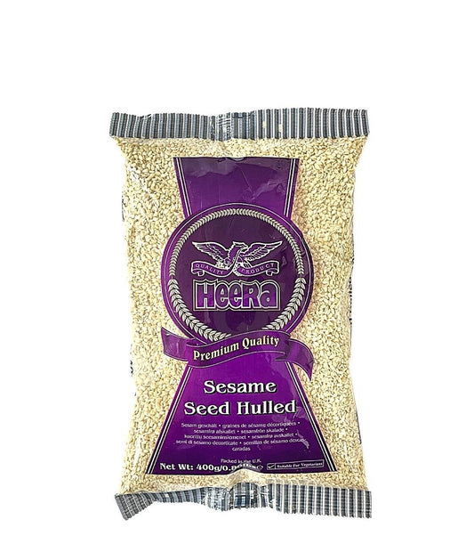 HEERA HULLED SESAME SEEDS 400G