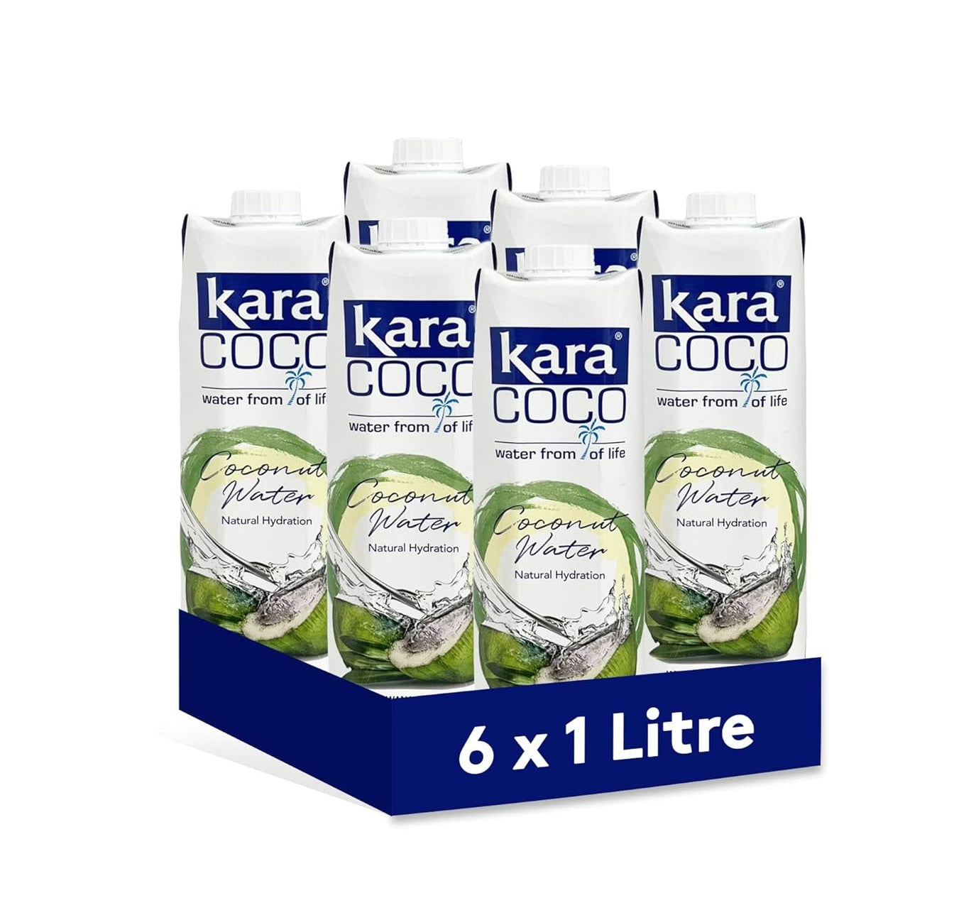 KARA COCONUT WATER 6x1liter