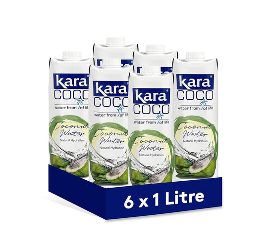 KARA COCONUT WATER 6x1liter