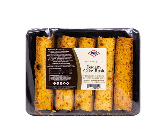 KCB BADAM CAKE RUSK 9PCS