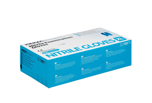 KINGFA NITRILE GLOVES 100Pcs XL