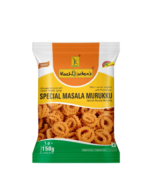 SPECIAL MASALA MURUKKU 150G (KOZHIKODENS)
