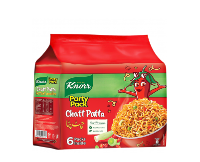 KNORR CHATT PATTA NOODLES MULTIPACK 6PK