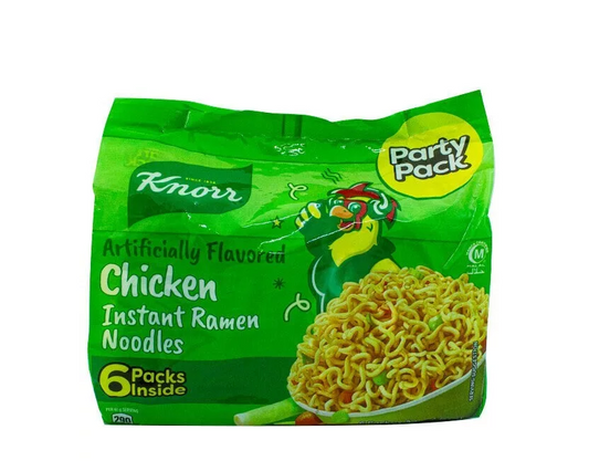 KNORR CHICKEN NOODLES 6PK