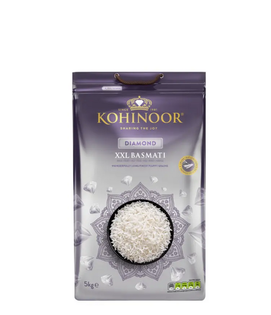 KOHINOOR DIAMOND XXL BASMATI RICE 5KG