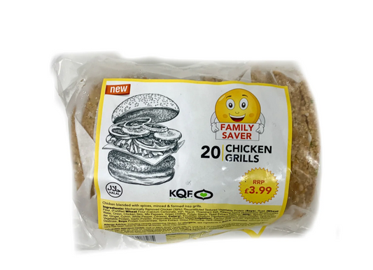 KQF FAMILY SAVE CHICKEN GRILL 20PK PM£5.99