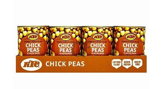 KTC CHICK PEAS CASE 12*400G