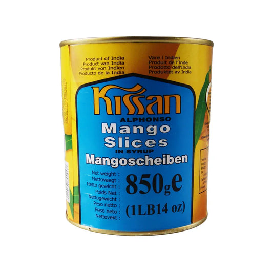 KISSAN ALPHONSO MANGO SLICE 850G - Kashmir Watan Foodstores